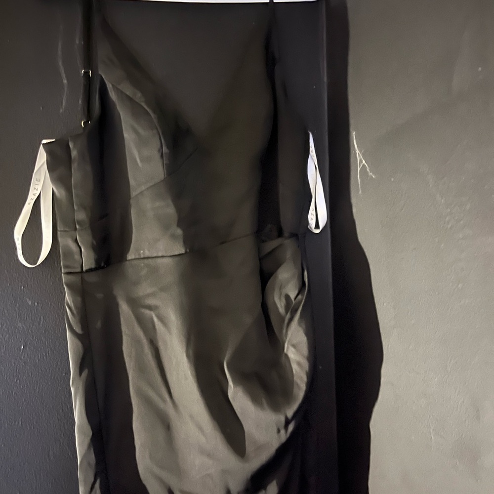 Azazie Black Wedding Dress